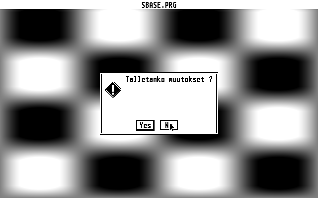Sbase atari screenshot